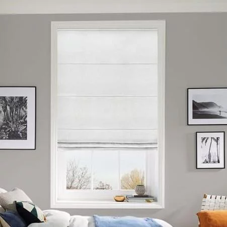 Kaylen Snow Roman Blind | Online Blindz