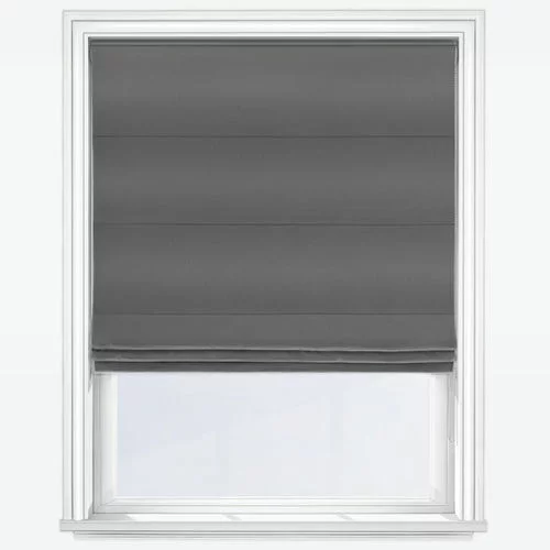 Kaylie Grey Roman Blind | Online Blindz