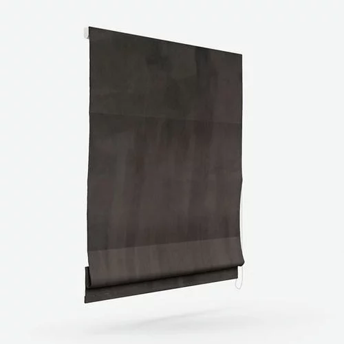 Kelly Charcoal Roman Blind | Online Blindz