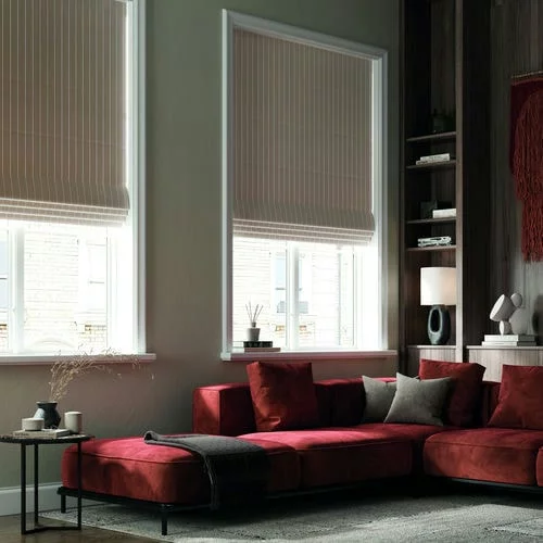 Kismet Amaretto Roman Blind | Online Blindz