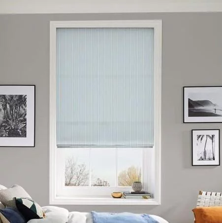 Kismet Azure Roman Blind | Online Blindz