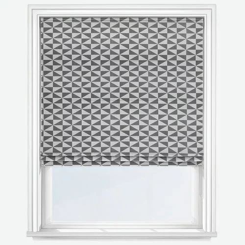 Lambeth Grey Roman Blind | Online Blindz