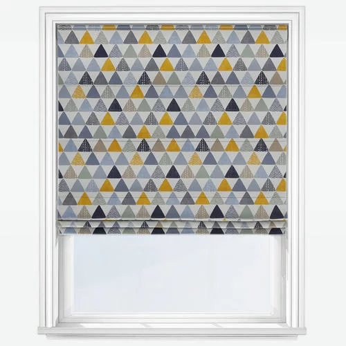 Laura Ochre Roman Blind | Online Blindz