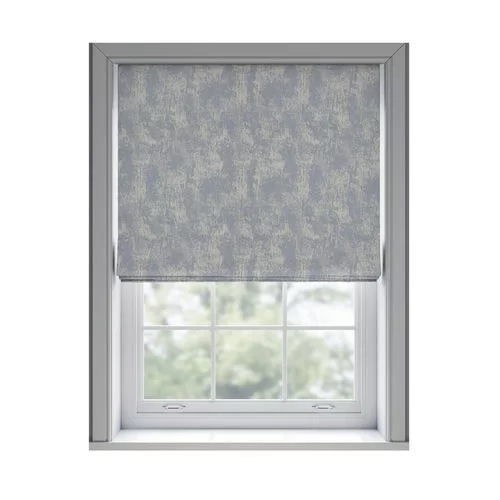 Lindsey Aqua Roman Blind | Online Blindz