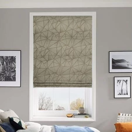 Linnea Latte Roman Blind | Online Blindz