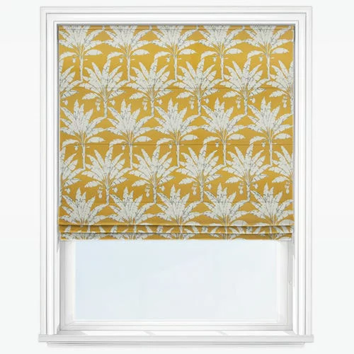 Lissandra Ochre Roman Blind | Online Blindz