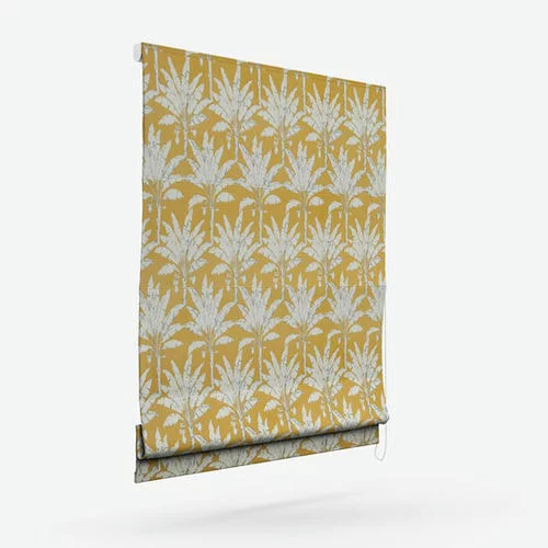 Lissandra Ochre Roman Blind | Online Blindz