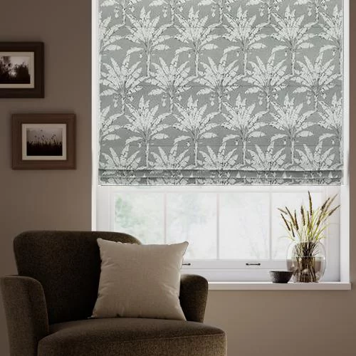 Lissandra Pewter Roman Blind | Online Blindz