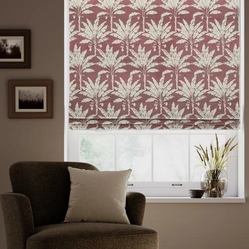 Lissandra Woodrose Roman Blind | Online Blindz