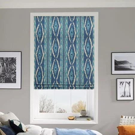 Loralei Batik Roman Blind | Online Blindz