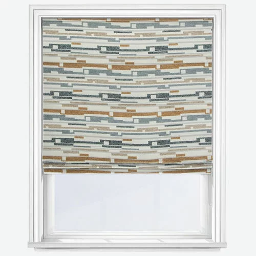 Lorelei Ochre Roman Blind | Online Blindz