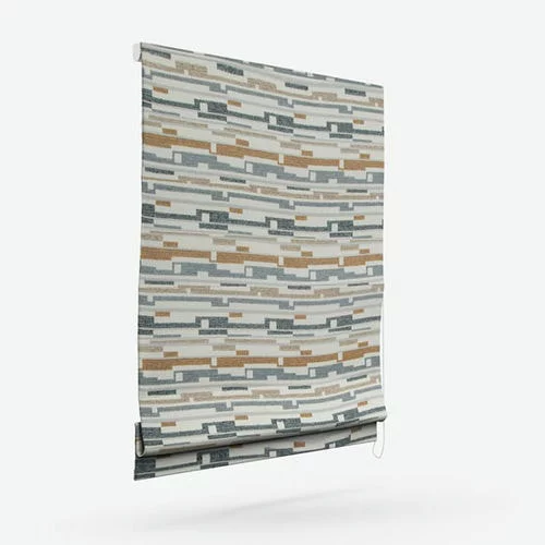 Lorelei Ochre Roman Blind | Online Blindz