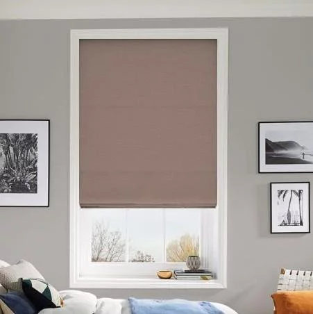 Loretta Shell Roman Blind | Online Blindz