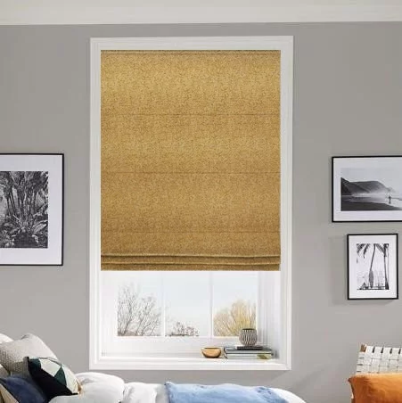 Lyric Chartreuse Roman Blind | Online Blindz