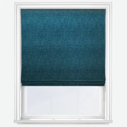 Lyric Teal Roman Blind | Online Blindz