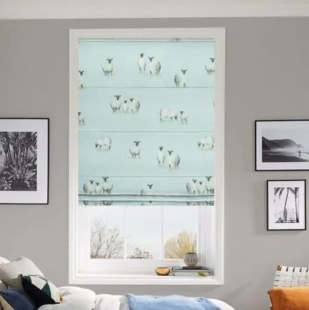 Nefertiti Palette Dark Blue Perfect Fit Roller Blind | Online Blindz