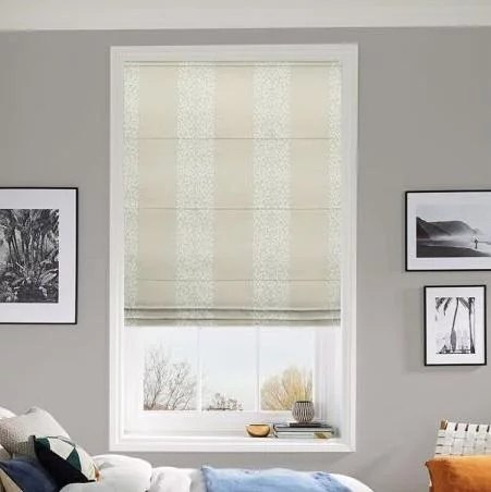 Malena Beige Roman Blind | Online Blindz