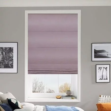 Mara Mauve Roman Blind | Online Blindz