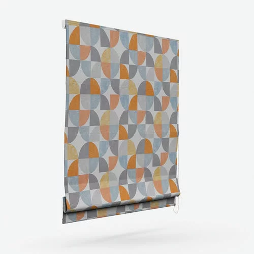 Marceline Tangerine Roman Blind | Online Blindz