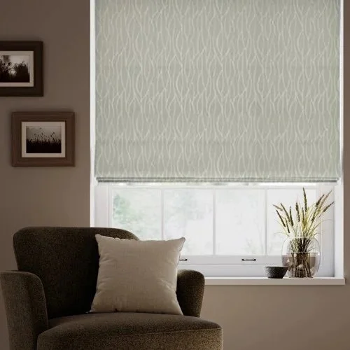 Marcella Oyster Roman Blind | Online Blindz