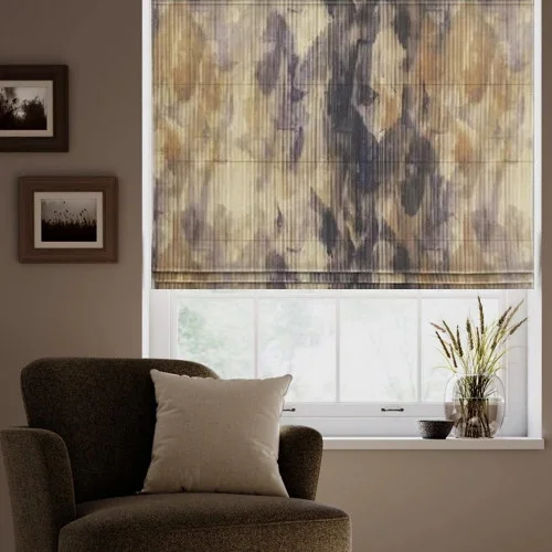 Mariella Aubergine Roman Blind | Online Blindz