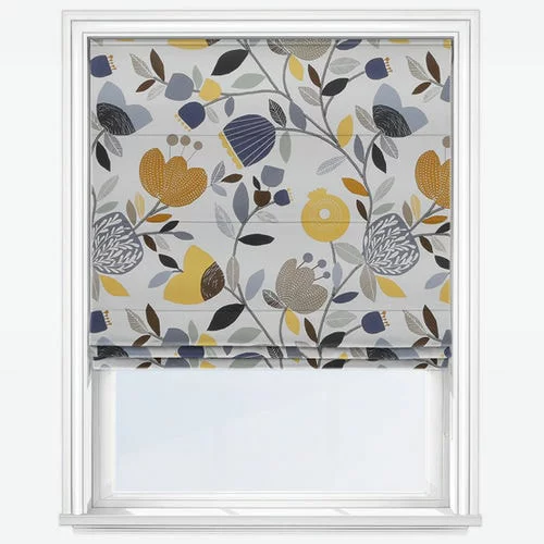 Meadow Ochre Roman Blind | Online Blindz