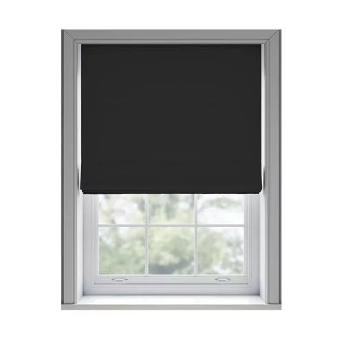 Mila Ebony Roman Blind | Online Blindz