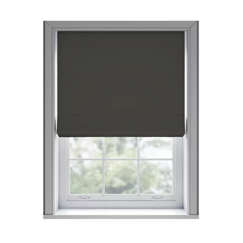 Mila Slate Roman Blind | Online Blindz