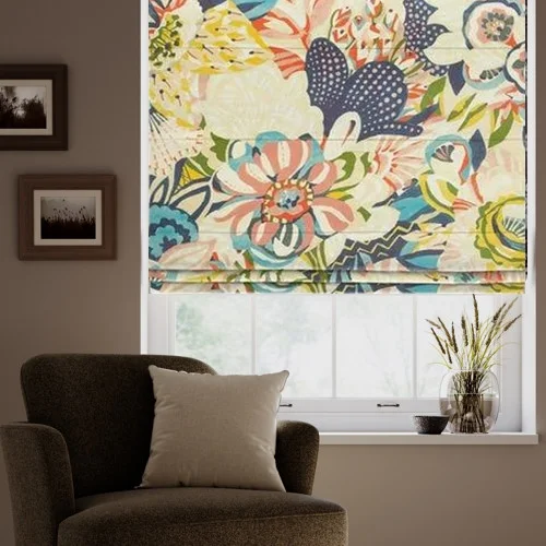 Milena Carnival Roman Blind | Online Blindz