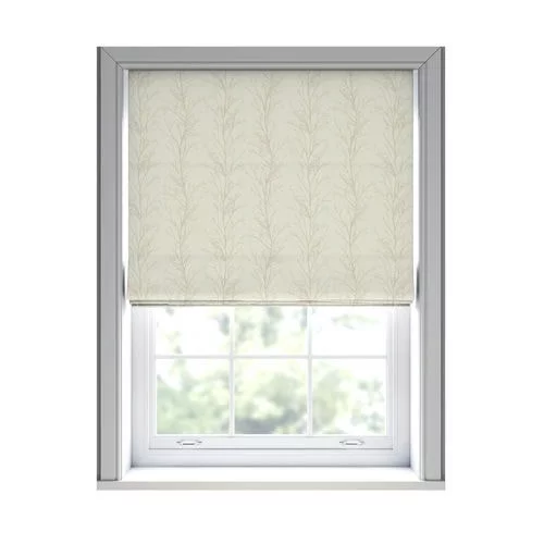 Miley Ecru Roman Blind | Online Blindz