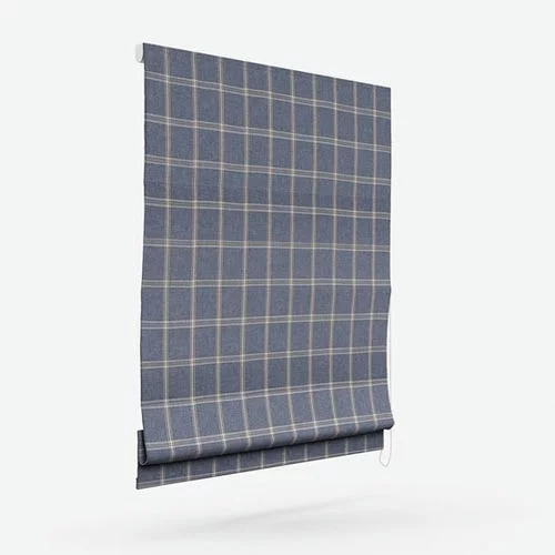 Noella French Blue Roman Blind | Online Blindz