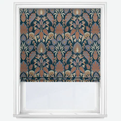 Prentice Midnight Roman Blind | Online Blindz