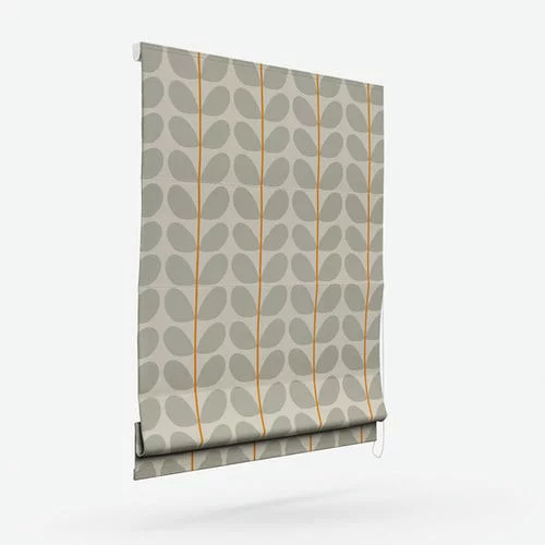 Zariah Warm Grey Roman Blind | Online Blindz