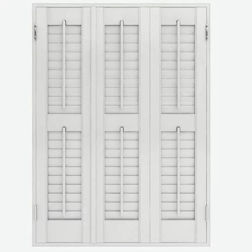 Annalyn Chalk White Shutter Blind | Online Blindz