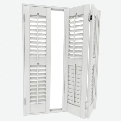 Annalyn Chalk White Shutter Blind | Online Blindz