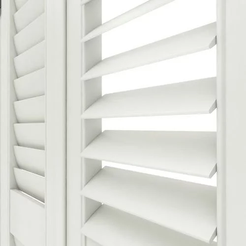 Annalyn Pearl White Shutter Blind | Online Blindz