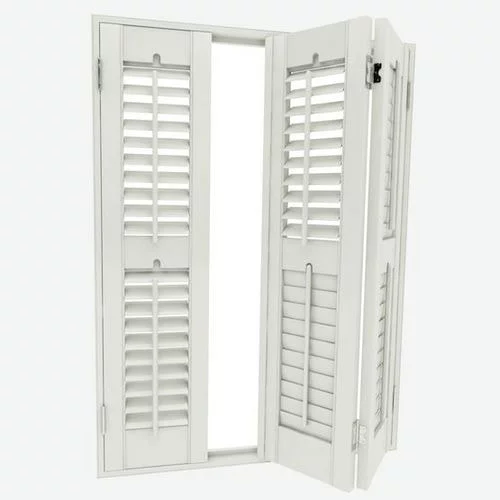 Annalyn Pearl White Shutter Blind | Online Blindz