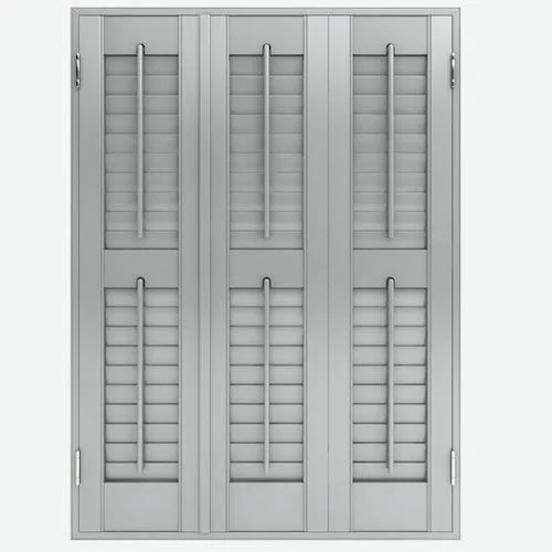 Annalyn Slate Grey Shutter Blind | Online Blindz