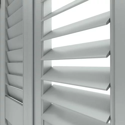 Annalyn Slate Grey Shutter Blind | Online Blindz