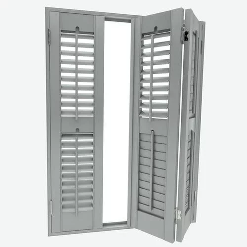 Annalyn Slate Grey Shutter Blind | Online Blindz