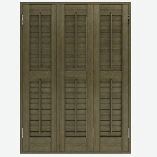 Annalyn Walnut Shutter Blind | Online Blindz