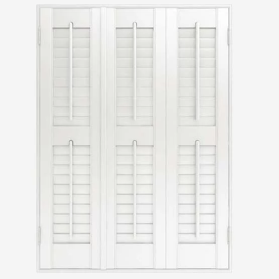 Antonia Silk White Shutter Blind | Online Blindz