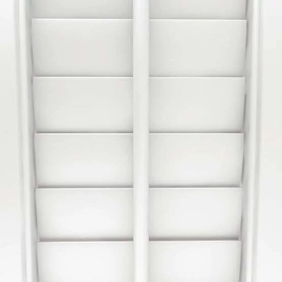 Antonia Silk White Shutter Blind | Online Blindz