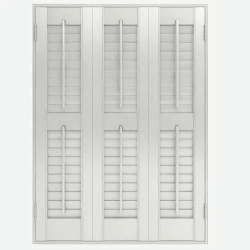 Lantana Silk White Shutter Blind | Online Blindz