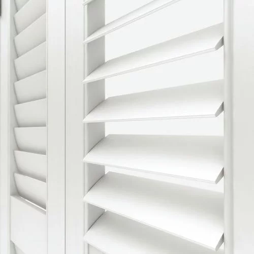 Lantana Vivid White Shutter Blind | Online Blindz