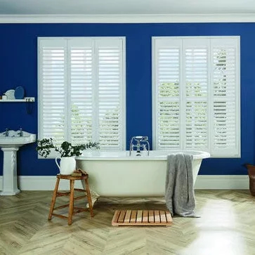 Moira Cotton White Shutter Blind | Online Blindz