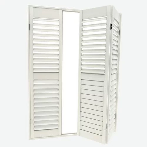 Nyah Silk White Shutter Blind | Online Blindz