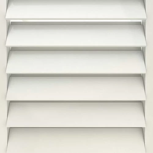 Nyah Silk White Shutter Blind | Online Blindz