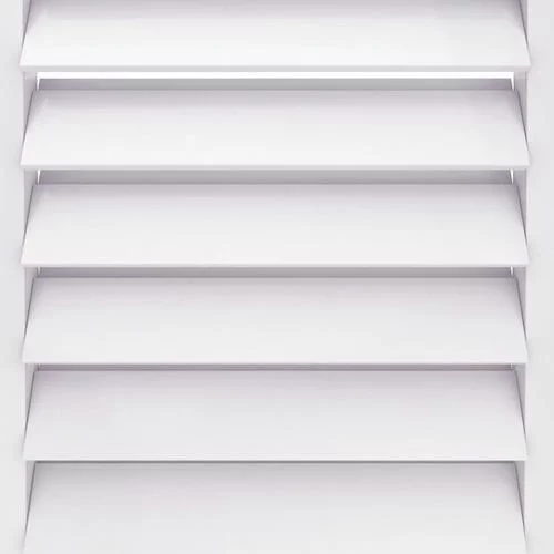 Nyah Vivid White Shutter Blind | Online Blindz