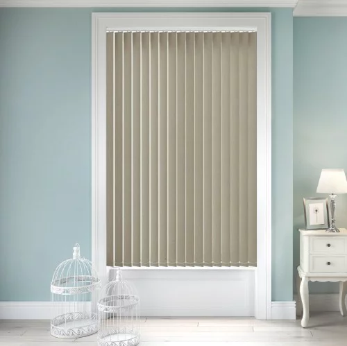 Alea Ivory Vertical Blind | Online Blindz